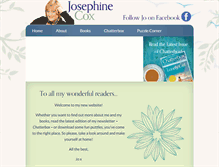 Tablet Screenshot of josephinecox.com